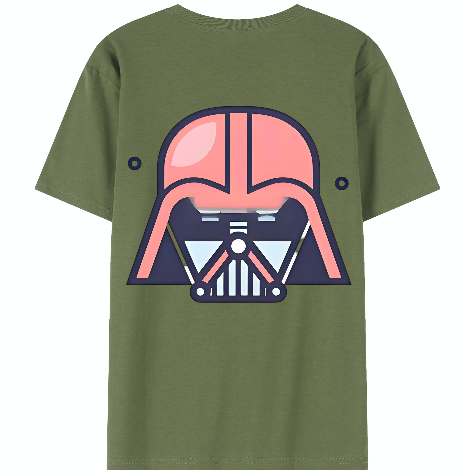 （画像用） スター・ウォーズ Star Wars 綿100％半袖Tシャツ（背面プリント）